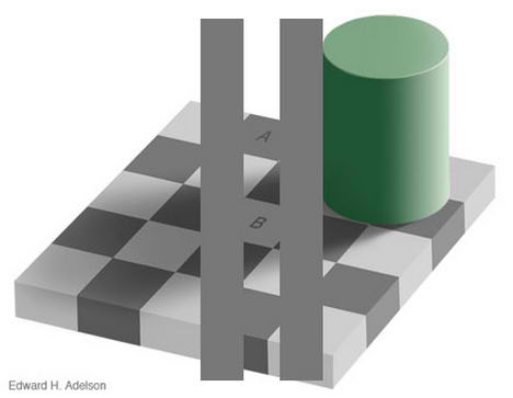 colour color optical illusion