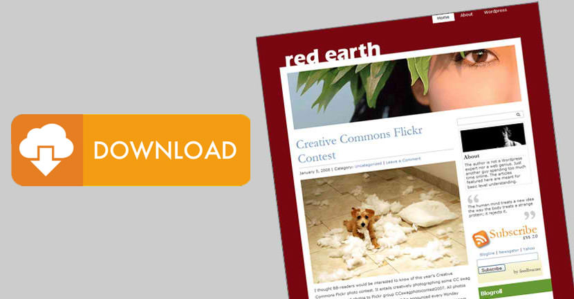 Red Earth WordPress Theme Wordpress Themes