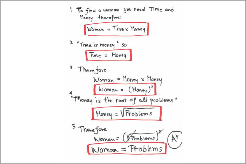 Ma   ths Will Make You Mad - Why Maths Is Fun funny problem joke meme