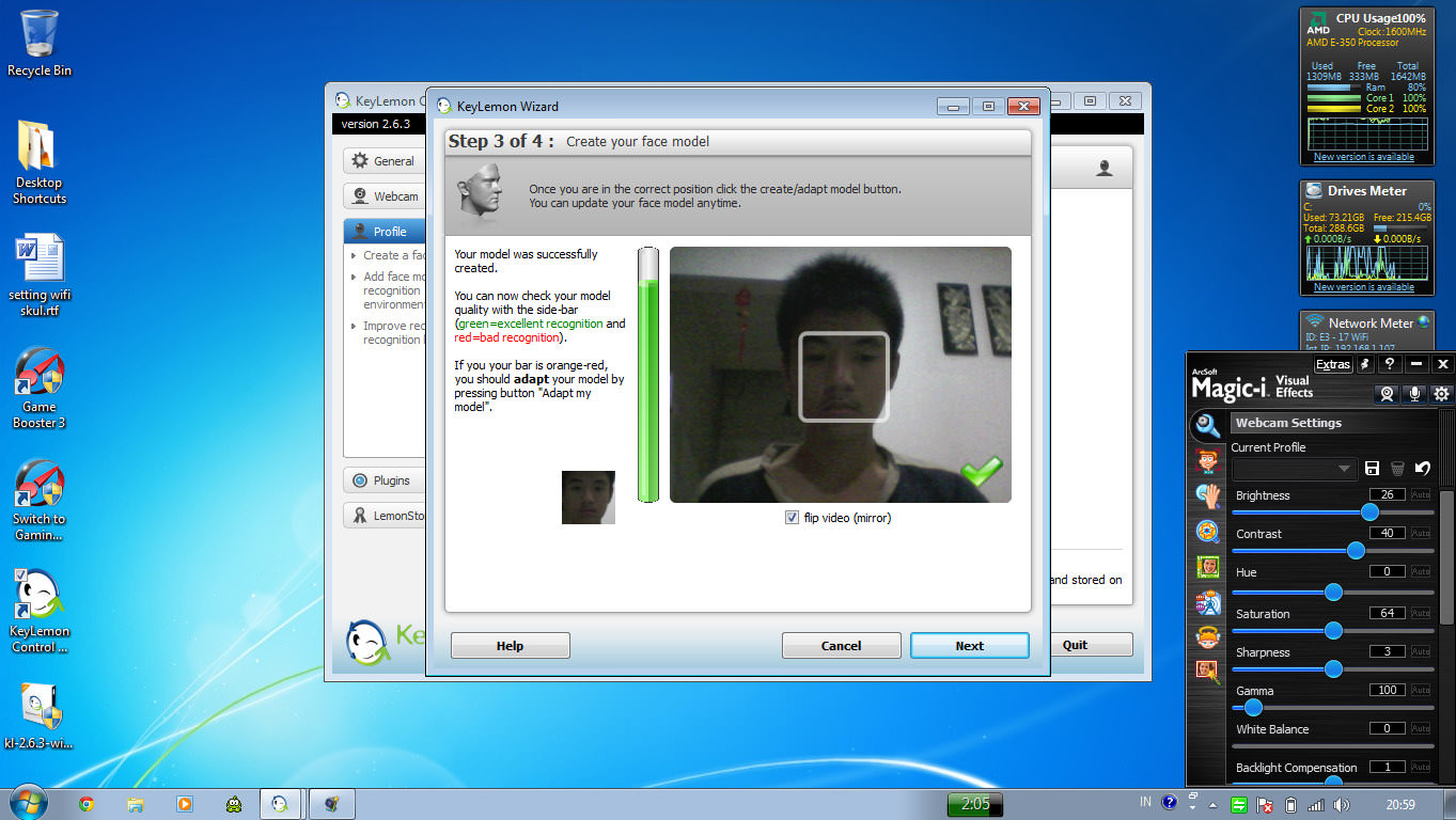 Facial Recognition Software Windows 7