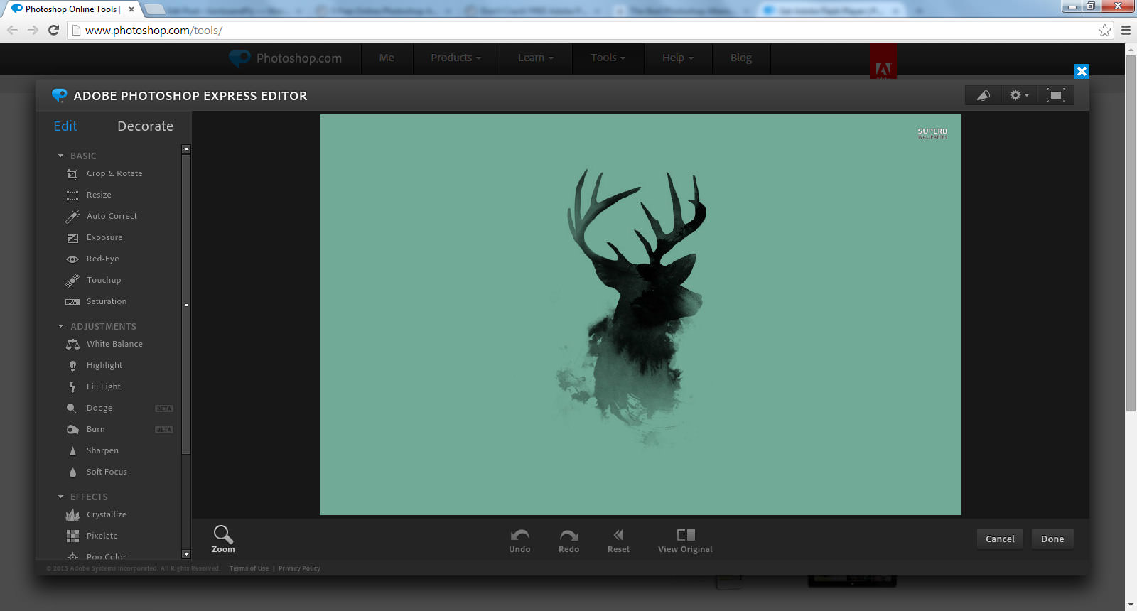 adobe photoshop express editor descargar gratis