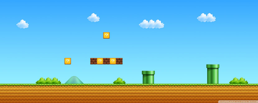 mario Dual Screen Monitor HD Wallpaper