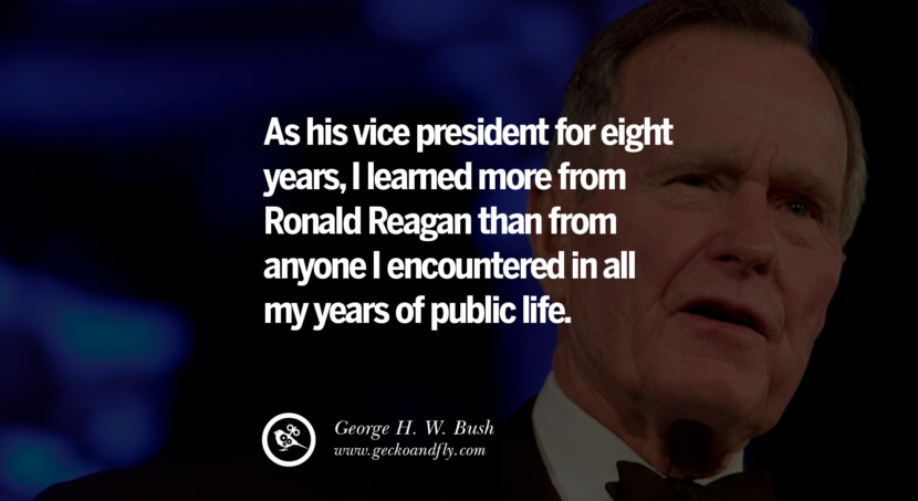 13 Famous George H.W. Bush Quotes on Freemason, Illuminati 