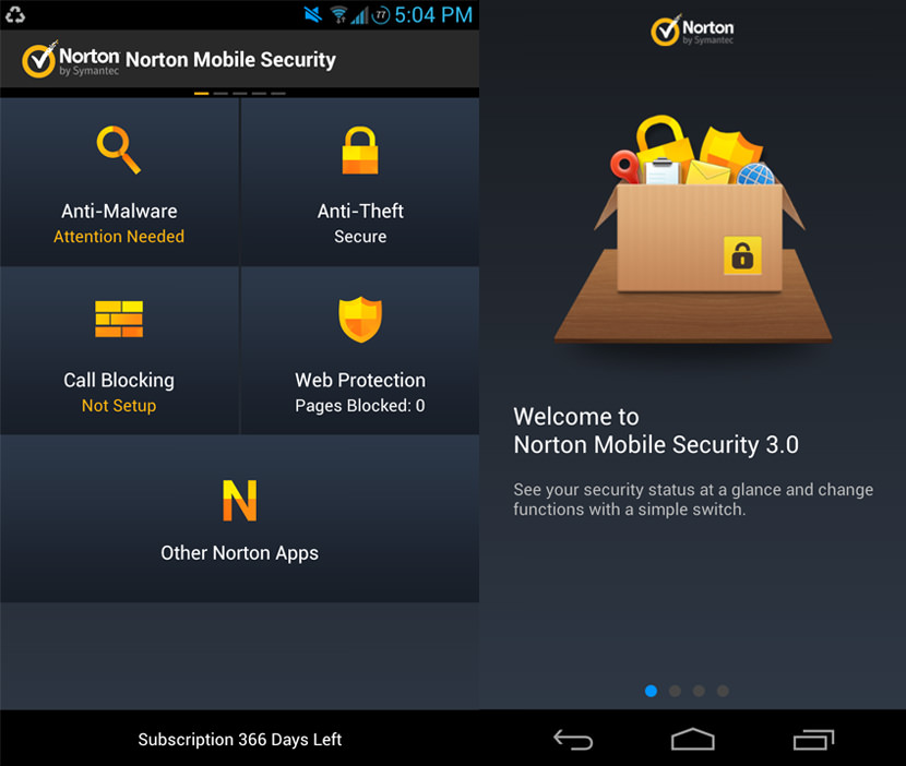 norton security for android