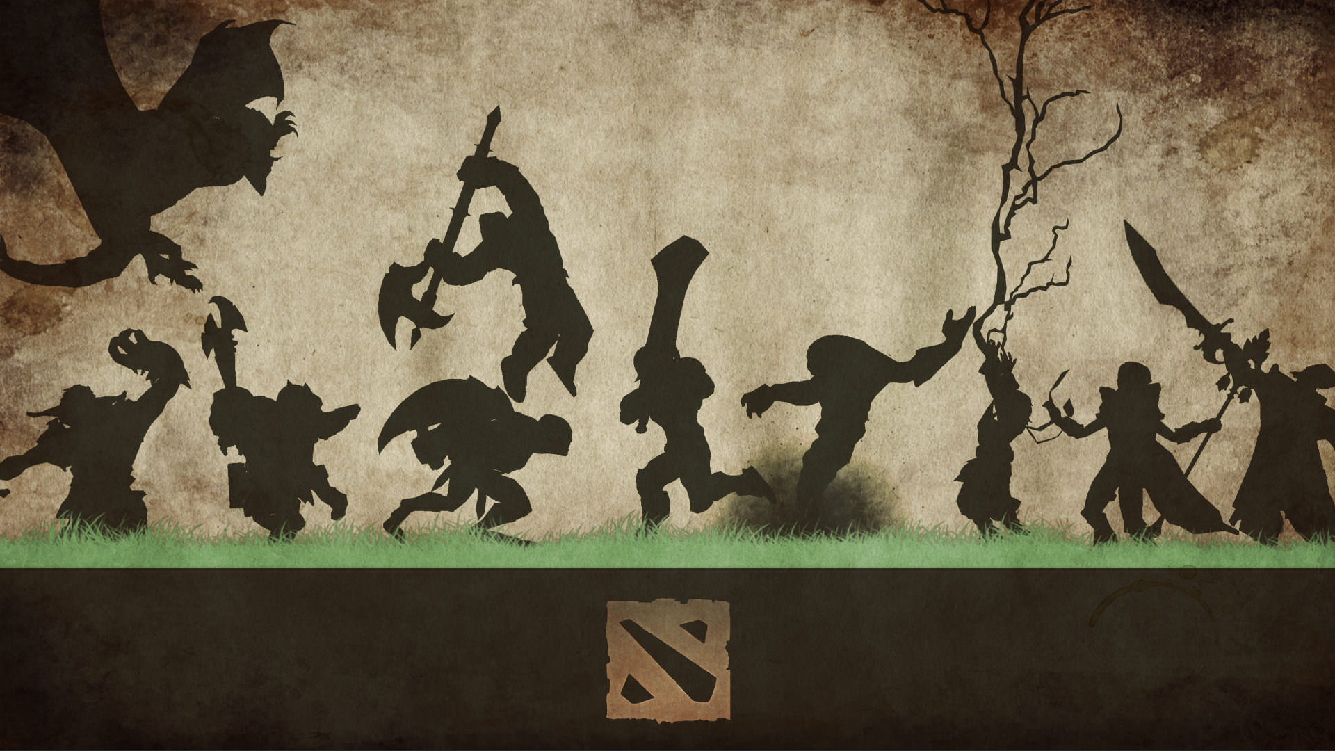 50 Beautiful DOTA 2 Posters & Heroes Silhouette HD Wallpapers