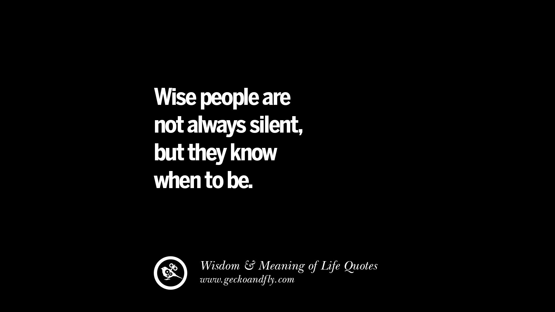 Short Wise Quotes About Life