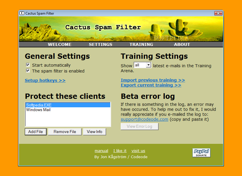 cactus spam filter how to stop emails spam yahoo hotmail gmail sending server