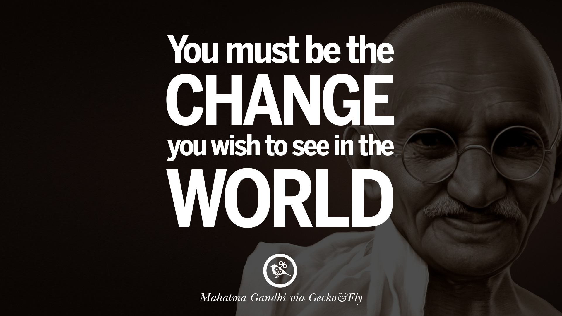 Mahatma Gandhi Quotes Change