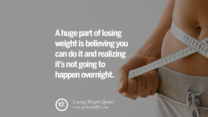 40 Motivational Quotes On Losing Weight, On Diet And Never