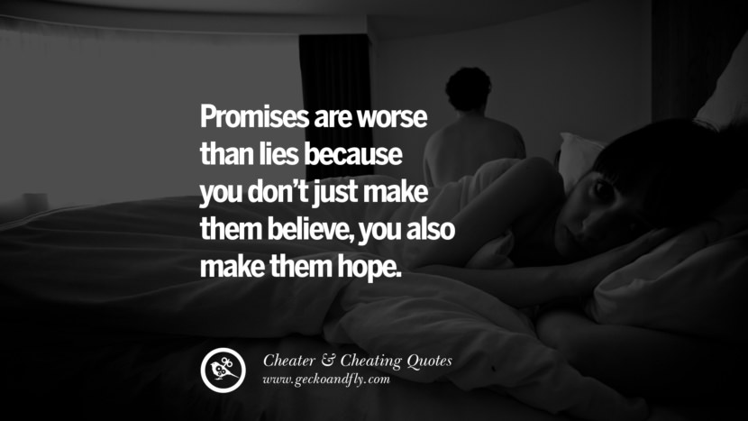 quotes about lies and cheating