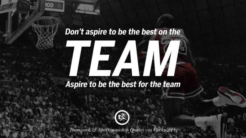 50 Inspirational Quotes About Teamwork And Sportsmanship