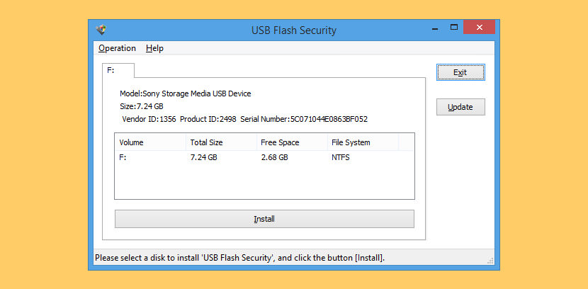 usb hard disk password protection software