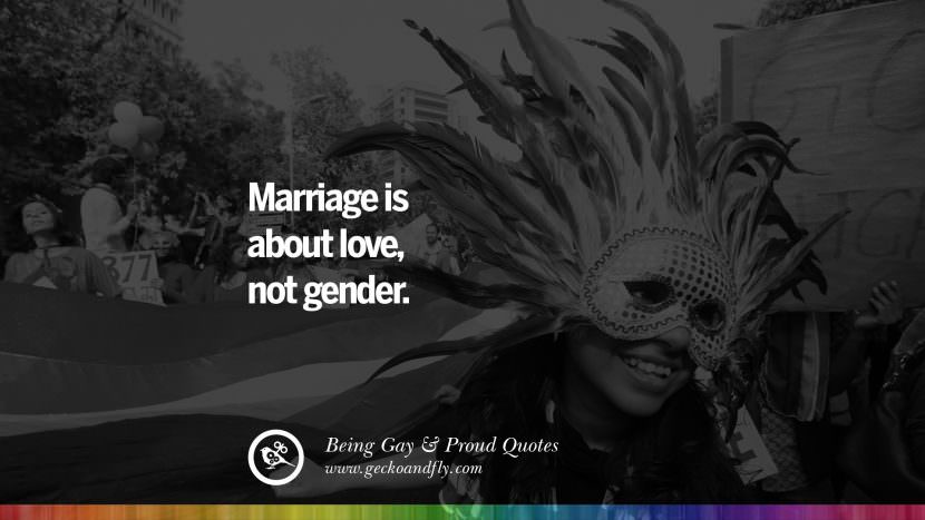 Il matrimonio è amore, non sesso. Quotes About Gay Pride, Pro LGBT, Homophobia and Marriage Discrimination Instagram Pinterest Facebook