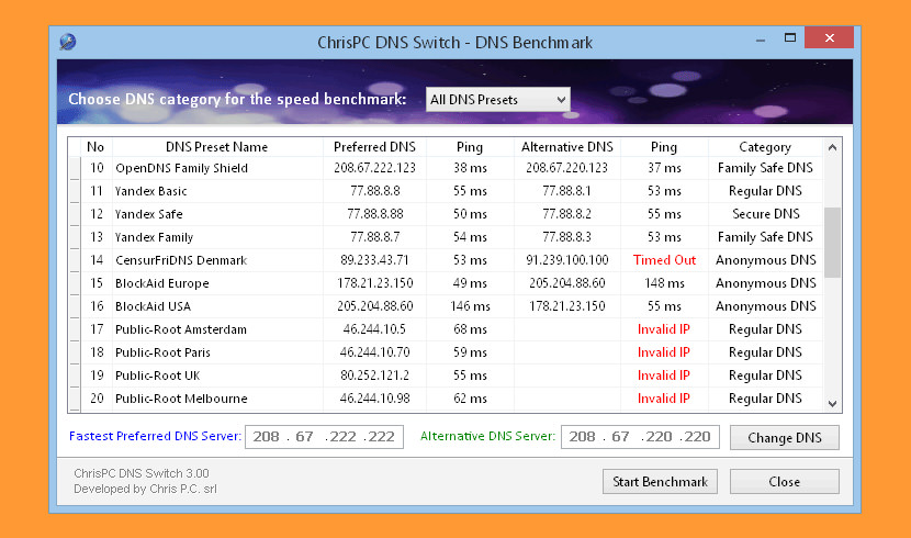 chrispc dns switch Free DNS Changer And DNS Server Speed Test