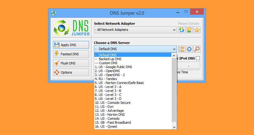 download the new version for ios DNS Jumper