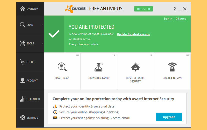 free avast firewall
