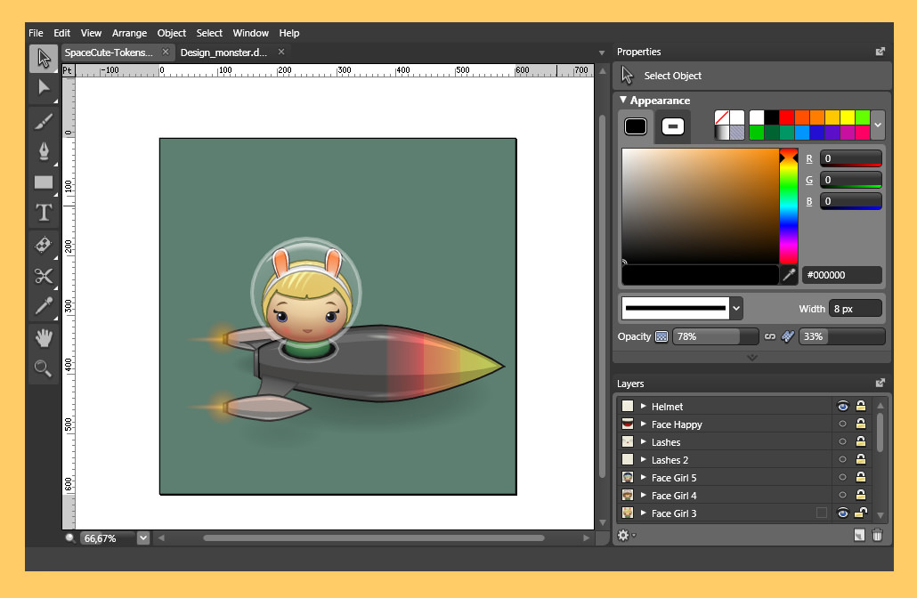 open source vector graphics