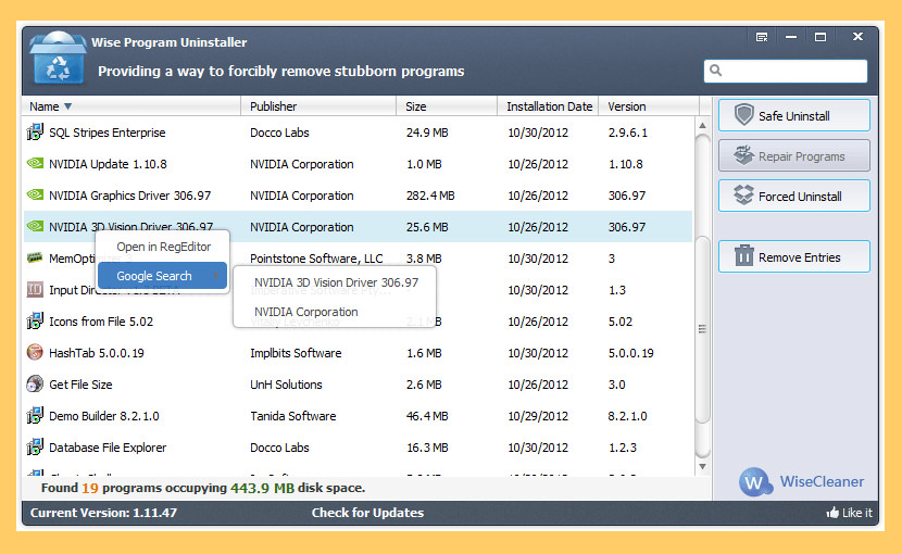 Wise Program Uninstaller 3.1.3.255 instal the last version for mac