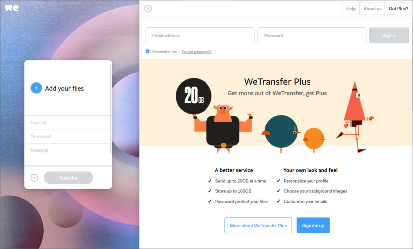 WeTransfer