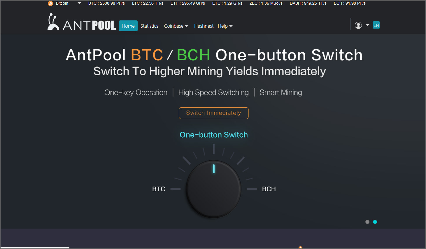 bitcoin cash pool list