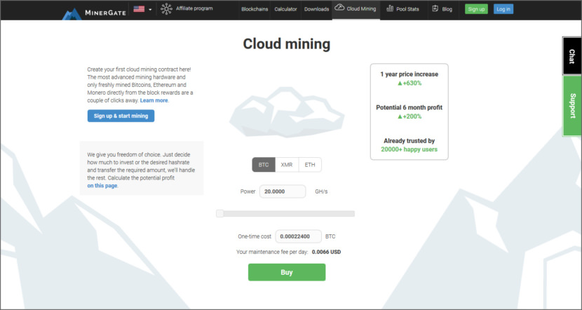 Lifetime Cloud Mining Contracts Bitcoin Value Usd