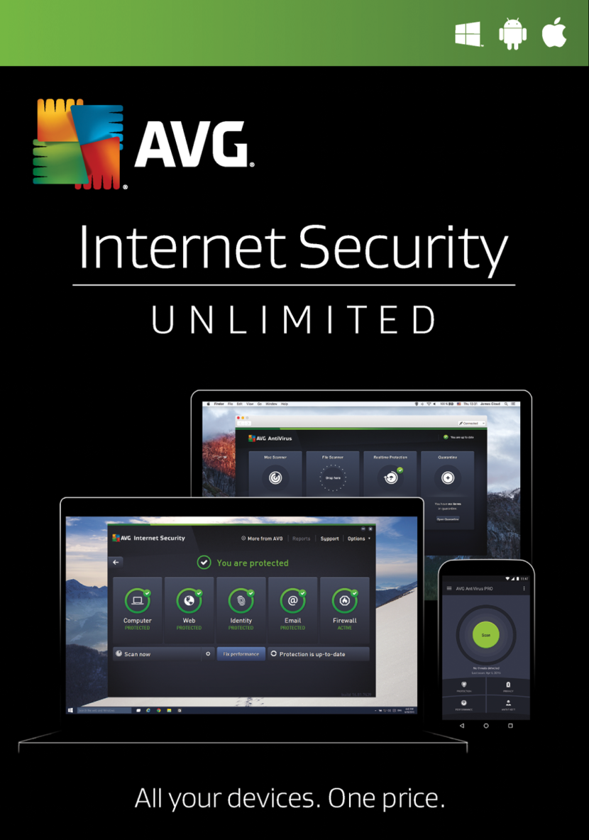 Download FREE 1 Year AVG Internet Security 2018 Activation ...