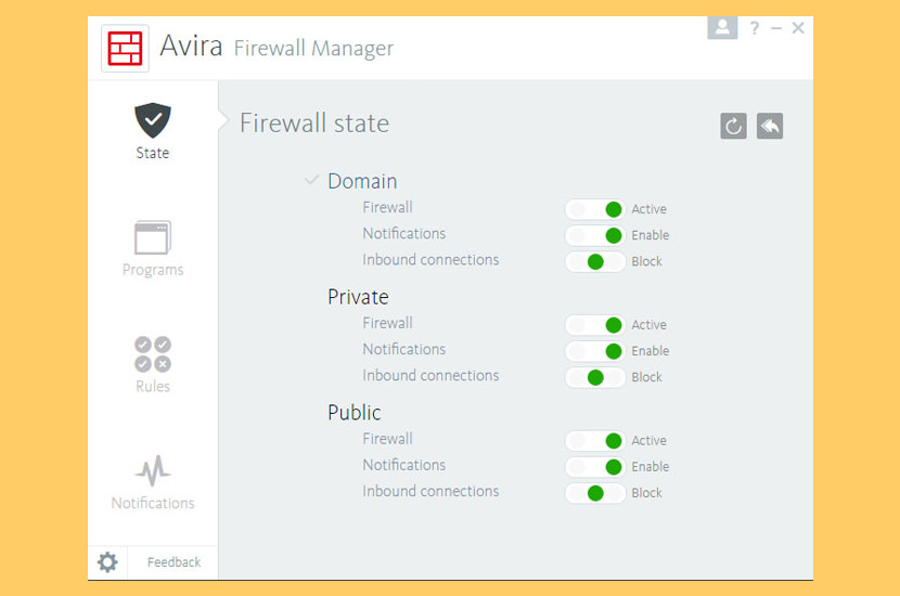 avira firewall