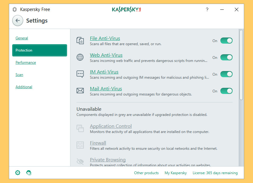 kostenloser Antivirus-Schlüssel herunterladen und Kaspersky installieren