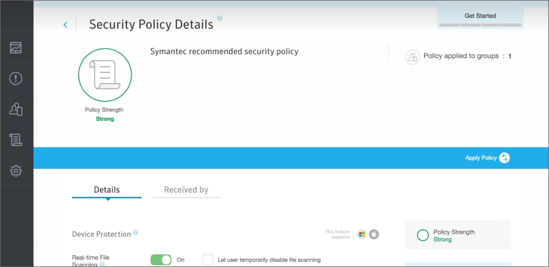 symantec endpoint protection redhat