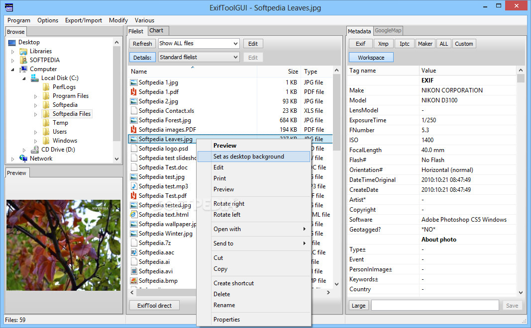free online exif editor