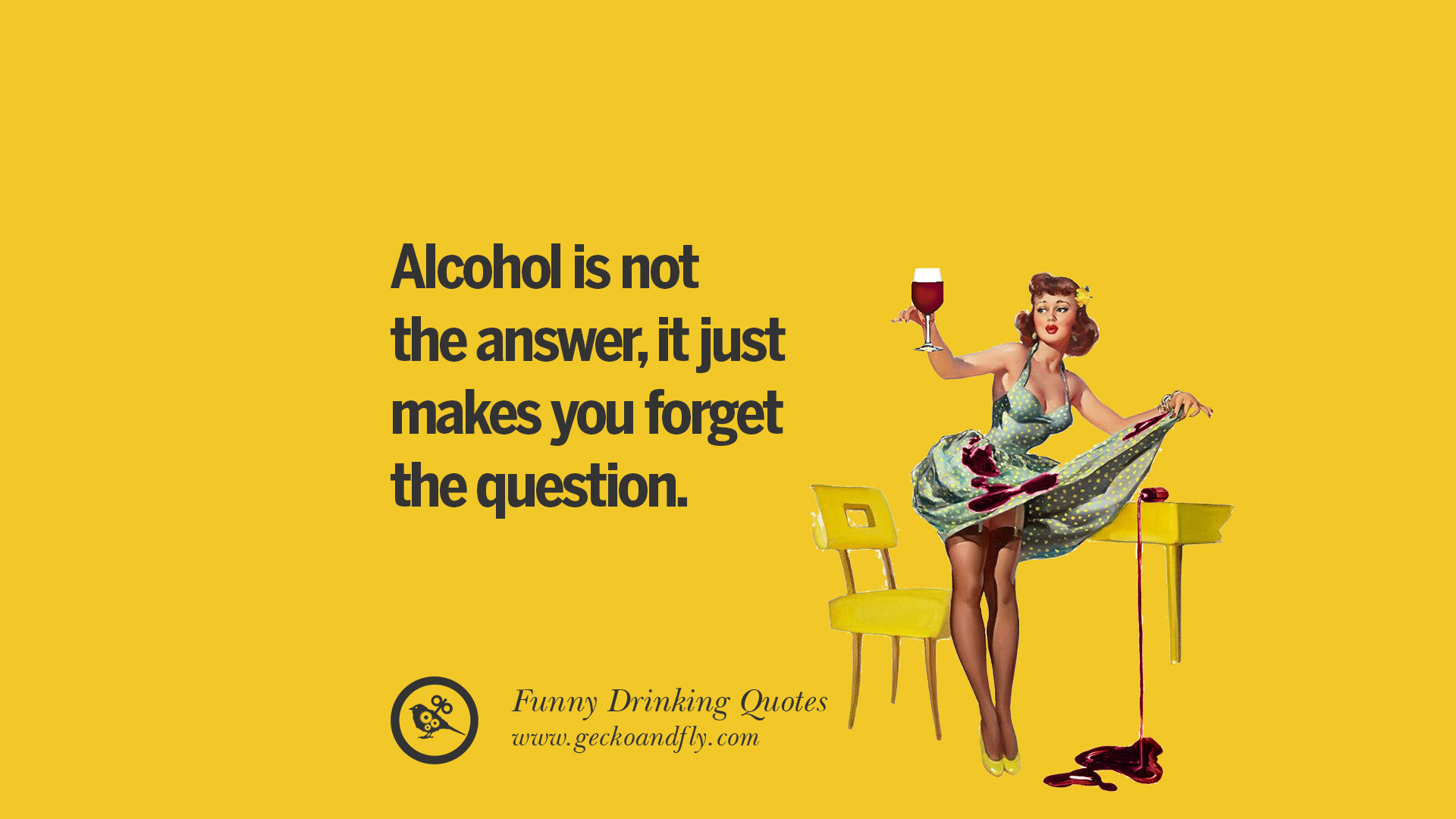 Funny quotes on drinking alcohol in