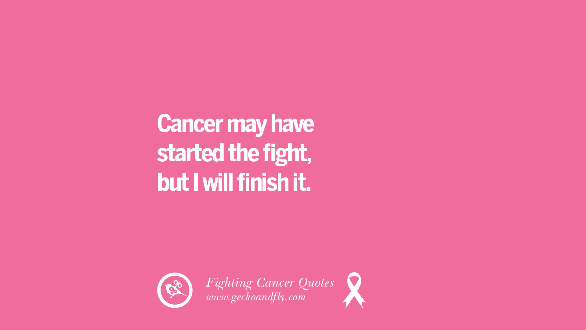 Inspirational Quotes About Dying Of Cancer - CancerWalls