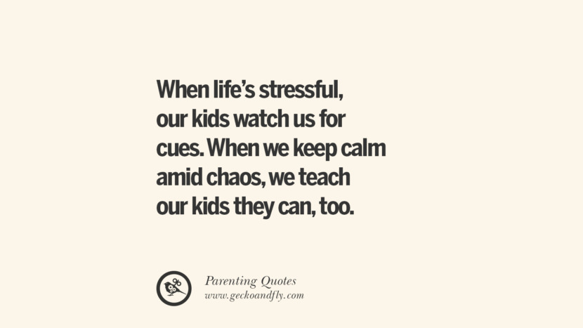 When life's stressful, our kids watch us for cues. When we keep calm amid chaos, we teach our kids they can, too. Essential