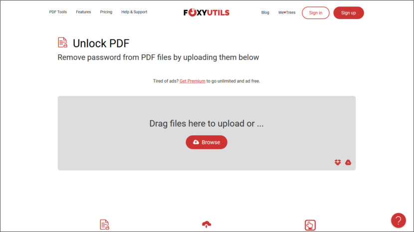 Foxyutils UnlockPDF
