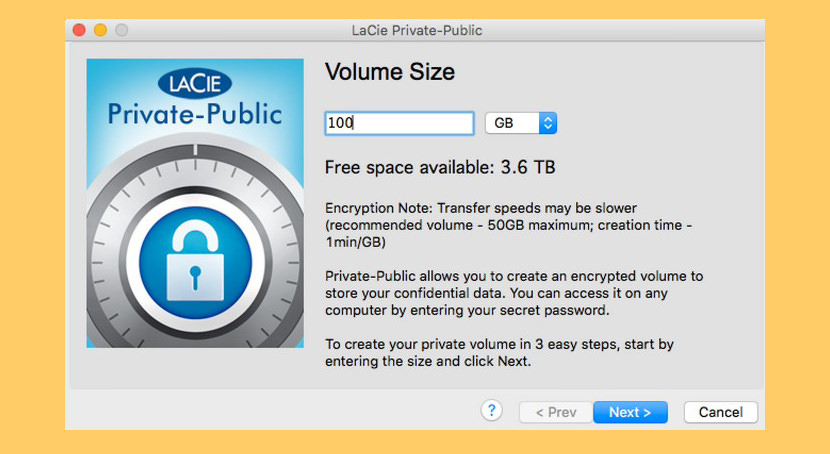 LaCie Private-Public