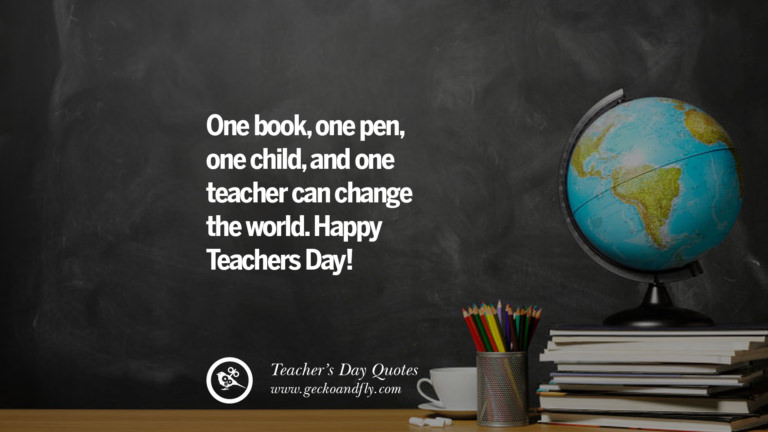 30 Happy Teachers' Day Quotes & Card Messages