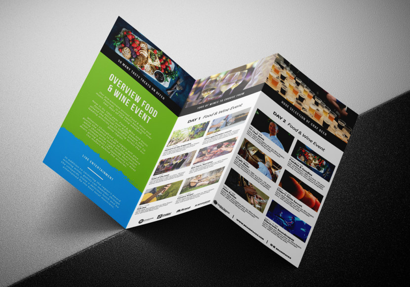 Event Tri-Fold Brochure Template