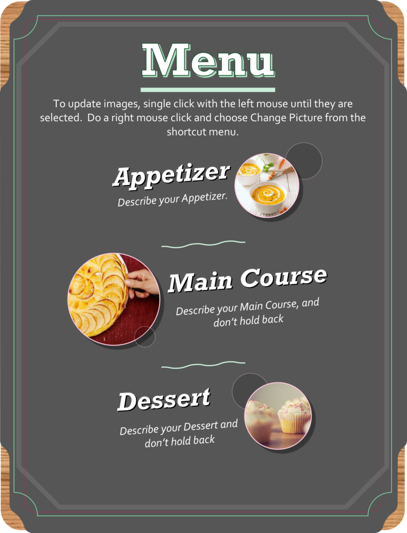 38 Free Simple Menu Templates For Restaurants, Cafes, And Parties