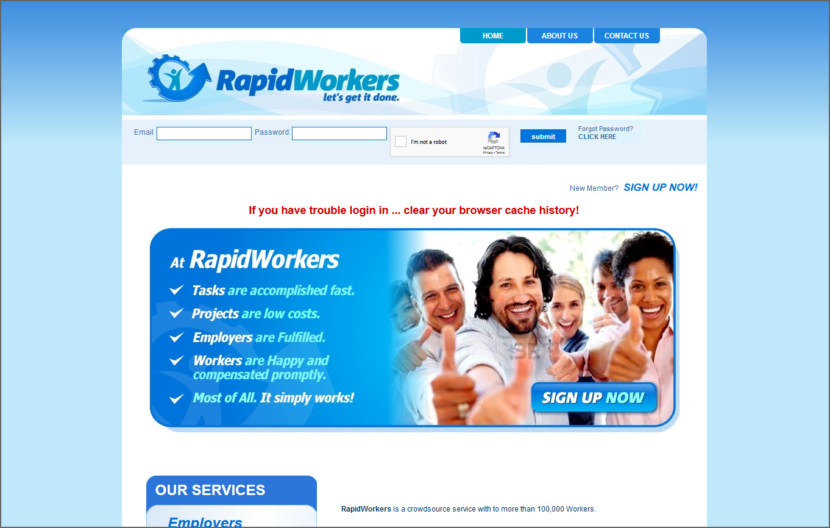 RapidWorkers Micro Task Jobs Sites - Get Paid To Do Short Tasks Online