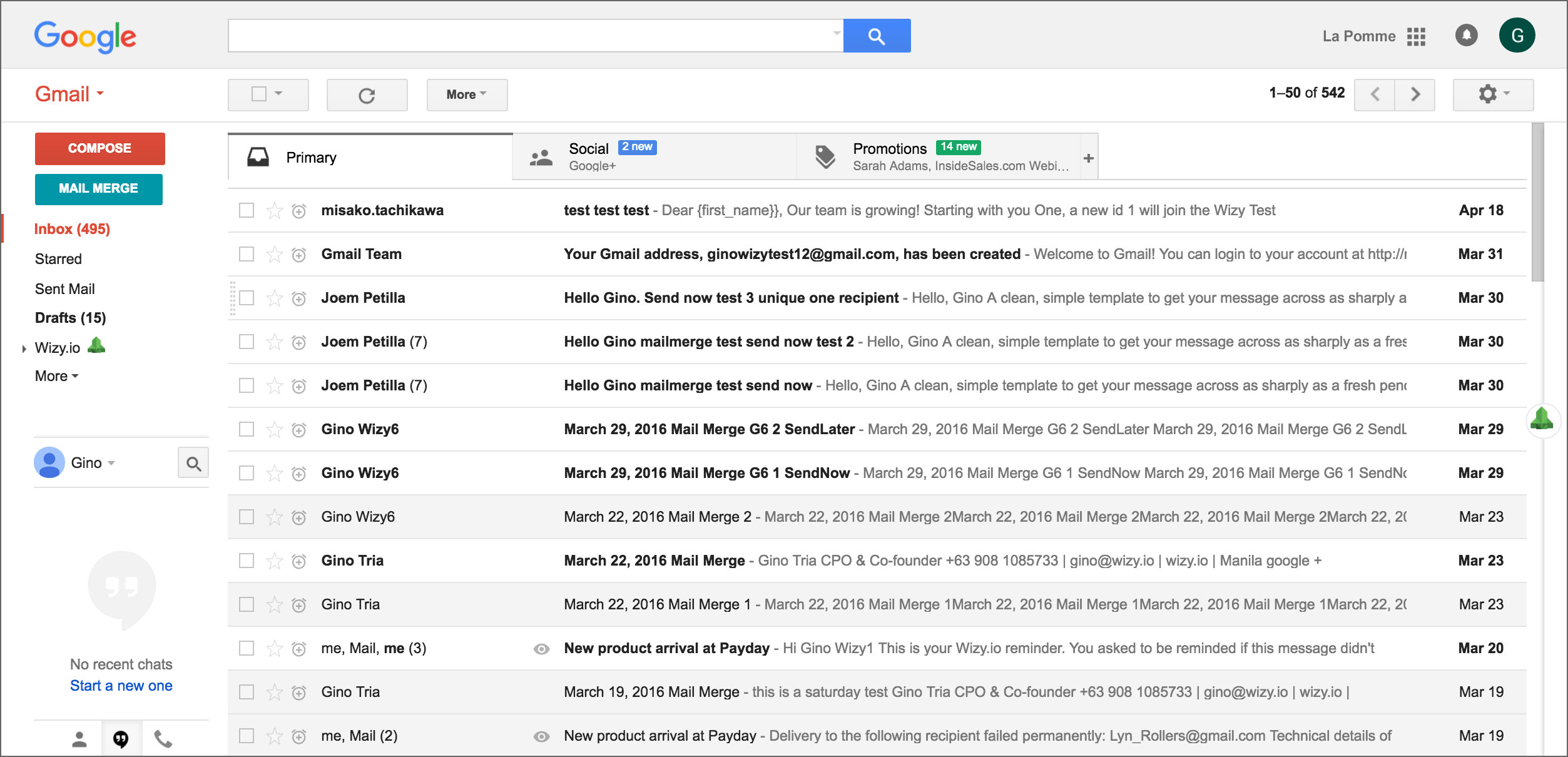 Gmail Business - Management And Leadership