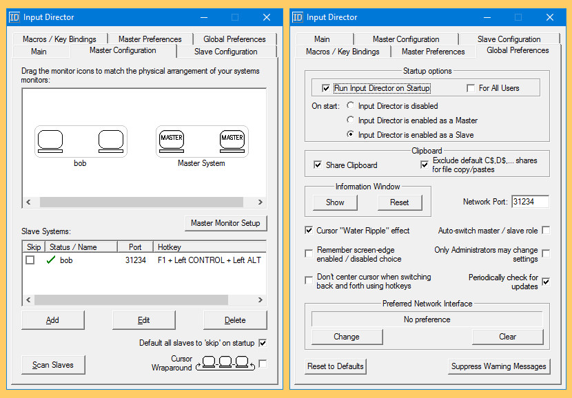 Input Director