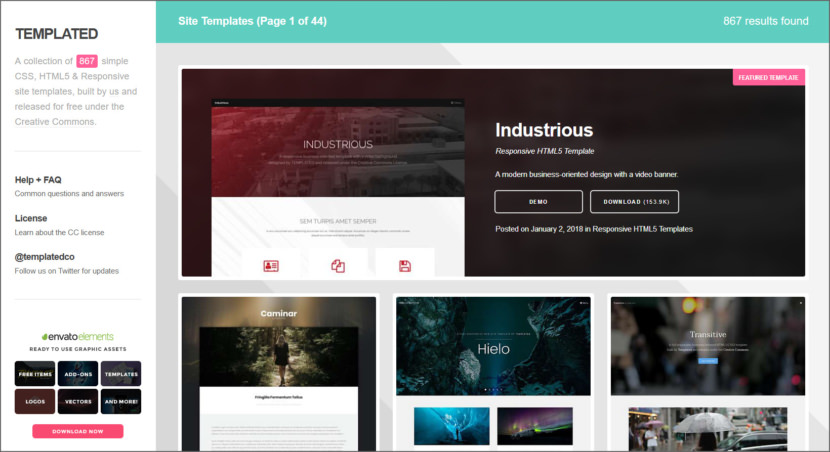 Templeted Free Professional HTML5 Responsive Templates