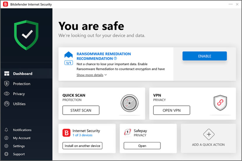 Download 90 Days Free Bitdefender Internet / Total Security 2020 [ Webcam Protection ]