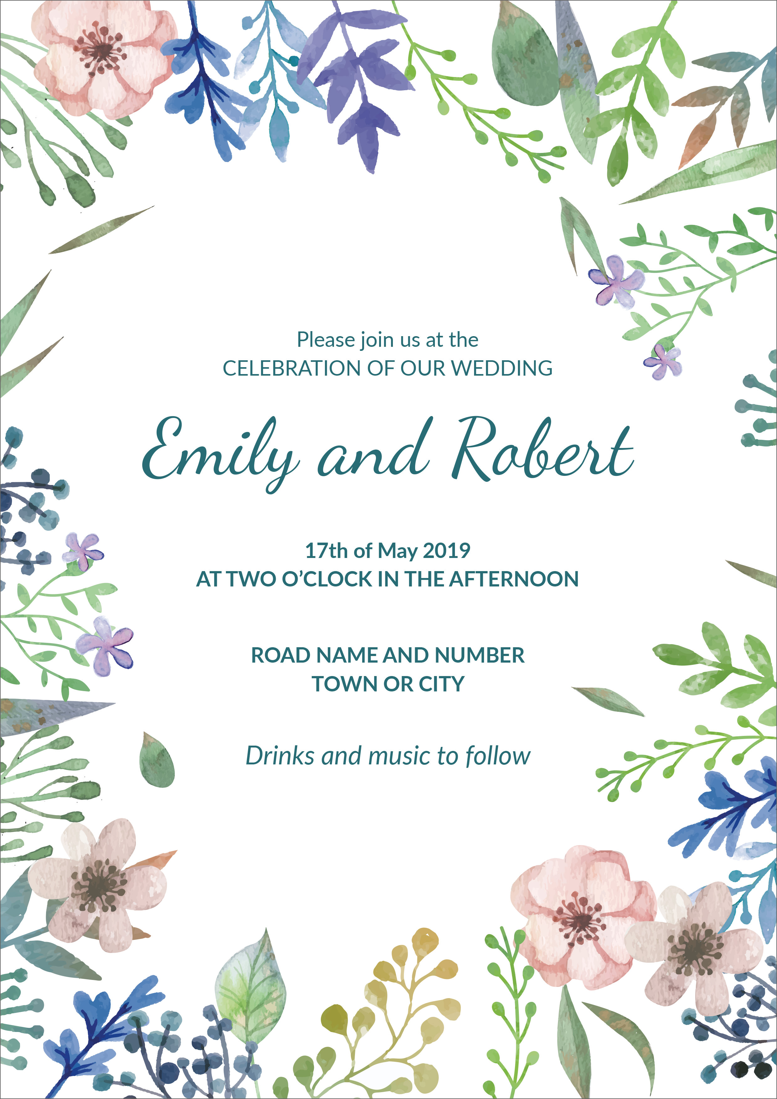 Free Printable Invitation Templates