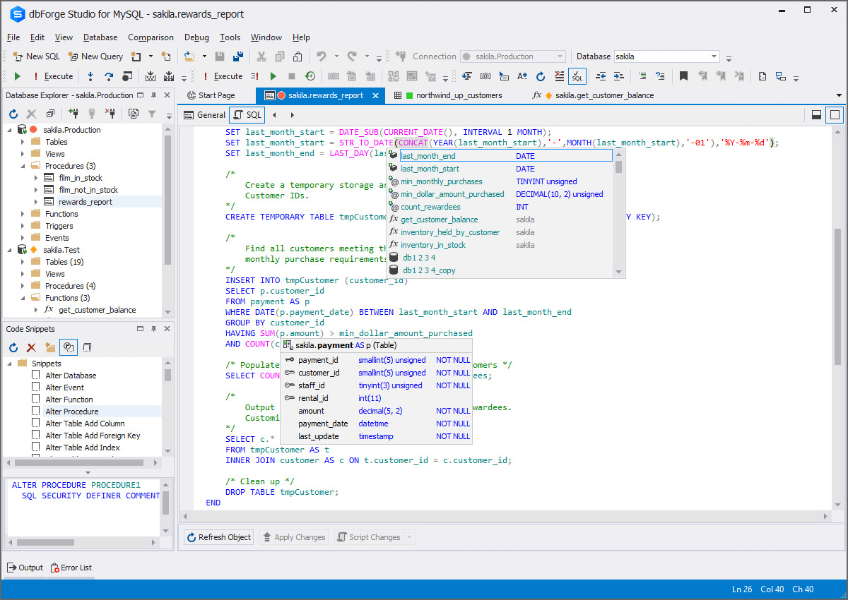 how to refresh table list in razorsql