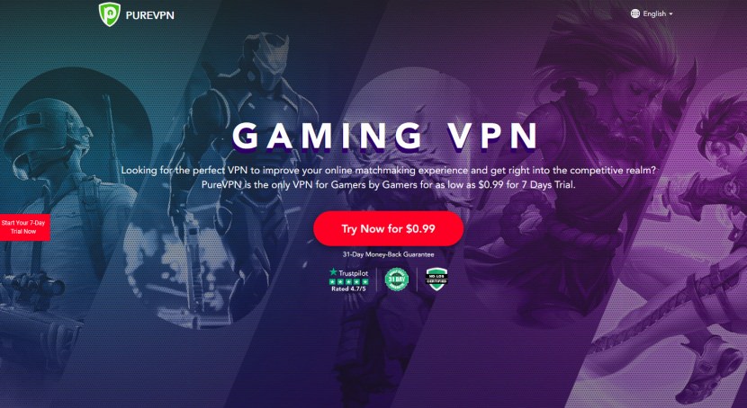 PureVPN Gaming VPN