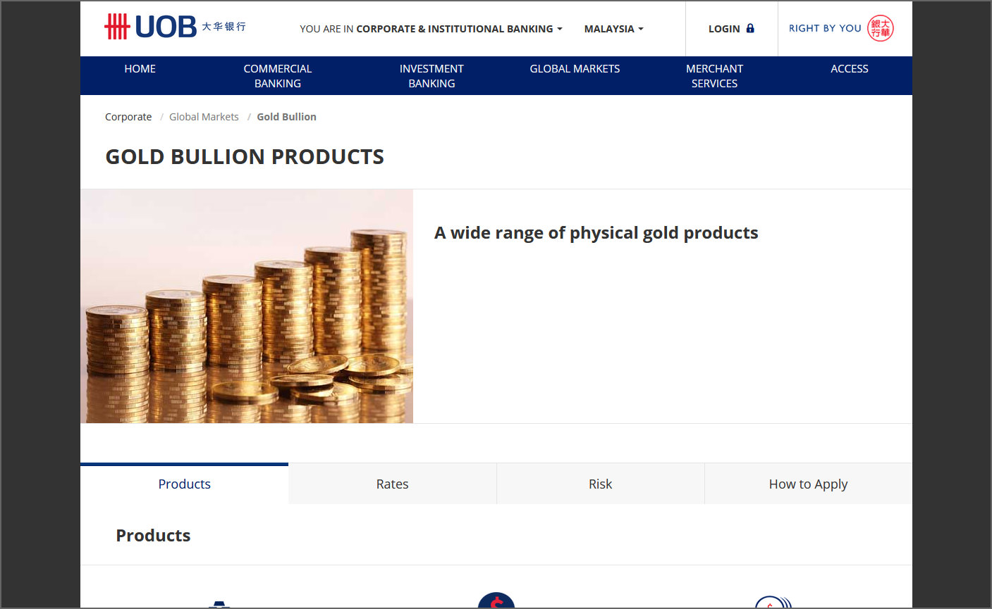 Uob gold price