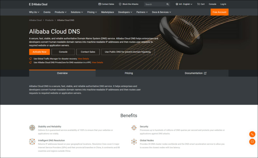 Alibaba Cloud DNS