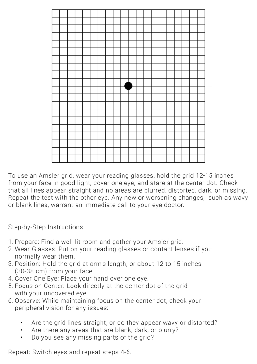 amsler grid printable