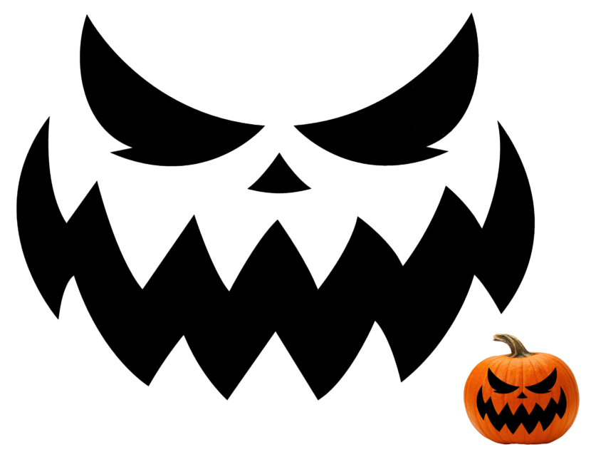 Free printable pumpkin carving pattern